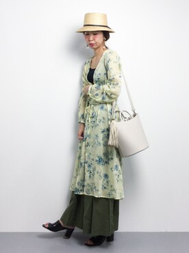 naoさん（レディース・163cm）の春コーディネート