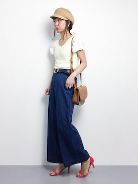 naoさん（レディース・163cm）の春コーディネート