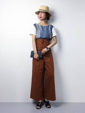 naoさん（レディース・163cm）の春コーディネート