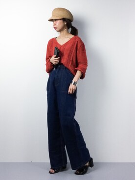 naoさん（レディース・163cm）の春コーディネート