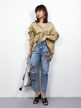 naoさん（レディース・163cm）の春コーディネート