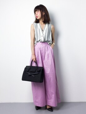 naoさん（レディース・163cm）の春コーディネート