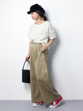 naoさん（レディース・163cm）の春コーディネート