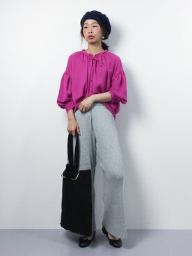 naoさん（レディース・163cm）の春コーディネート