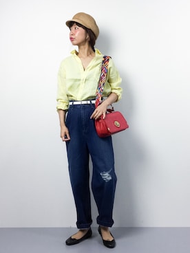 naoさん（レディース・163cm）の春コーディネート