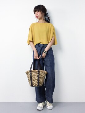 naoさん（レディース・163cm）の春コーディネート