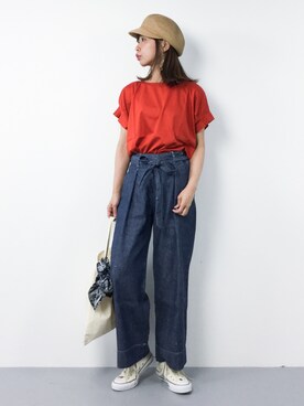 naoさん（レディース・163cm）の春コーディネート