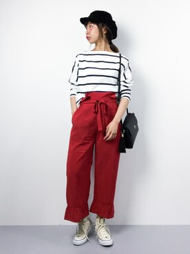 naoさん（レディース・163cm）の春コーディネート