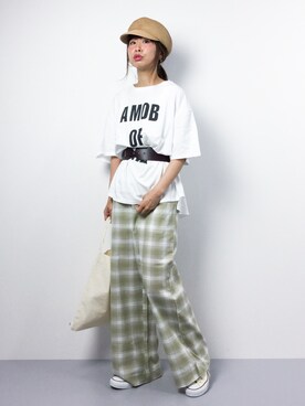 naoさん（レディース・163cm）の夏コーディネート