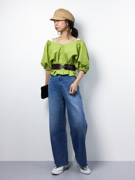 naoさん（レディース・163cm）の春コーディネート