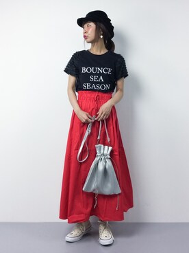 naoさん（レディース・163cm）の夏コーディネート