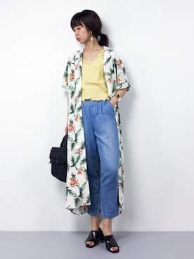 naoさん（レディース・163cm）の夏コーディネート