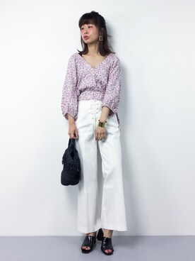 naoさん（レディース・163cm）の夏コーディネート