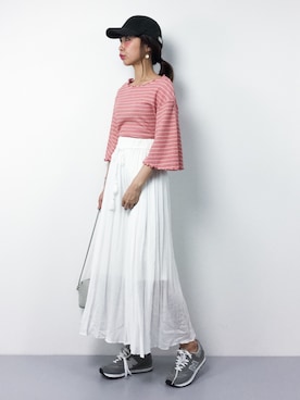 naoさん（レディース・163cm）の夏コーディネート