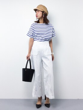 naoさん（レディース・163cm）の夏コーディネート