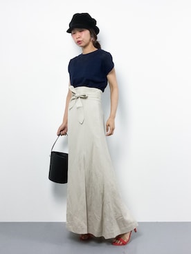 naoさん（レディース・163cm）の夏コーディネート