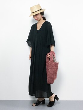 naoさん（レディース・163cm）の夏コーディネート