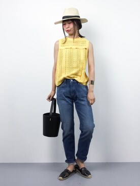 naoさん（レディース・163cm）の夏コーディネート