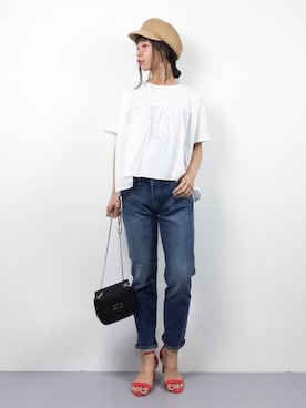 naoさん(レディース・163cm)の夏コーディネート