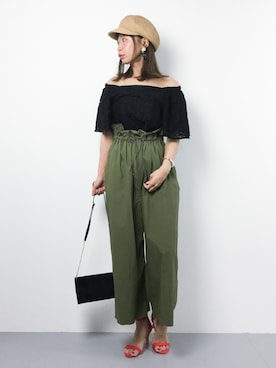 naoさん（レディース・163cm）の夏コーディネート