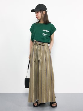 naoさん（レディース・163cm）の夏コーディネート