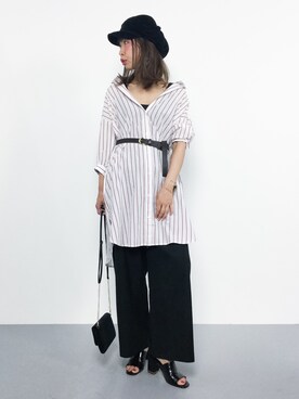 naoさん（レディース・163cm）の夏コーディネート