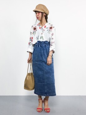 naoさん（レディース・163cm）の夏コーディネート