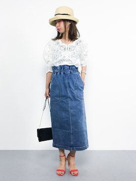 naoさん（レディース・163cm）の夏コーディネート