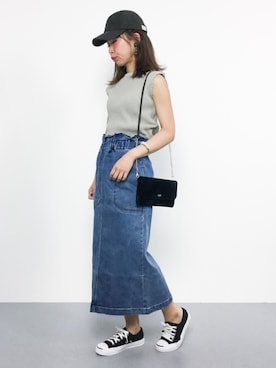 naoさん（レディース・163cm）の夏コーディネート