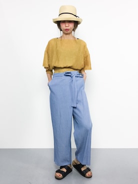 naoさん（レディース・163cm）の夏コーディネート