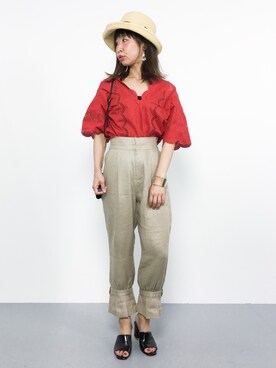 naoさん（レディース・163cm）の夏コーディネート