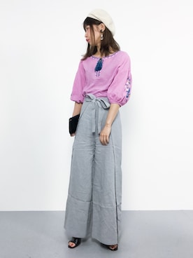 naoさん（レディース・163cm）の夏コーディネート