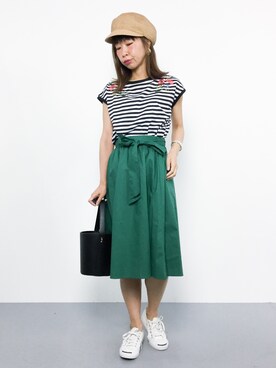 naoさん（レディース・163cm）の夏コーディネート