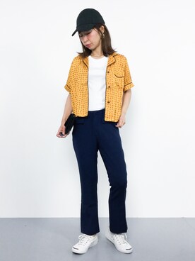 naoさん（レディース・163cm）の夏コーディネート