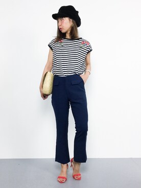 naoさん（レディース・163cm）の夏コーディネート