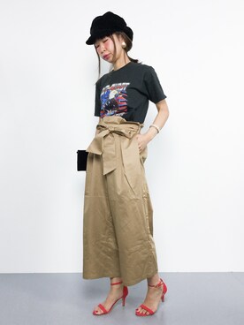 naoさん（レディース・163cm）の夏コーディネート