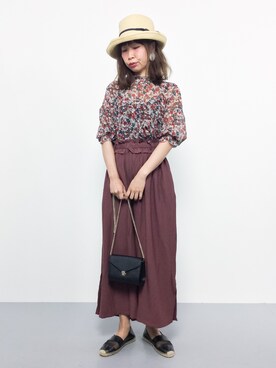 naoさん（レディース・163cm）の夏コーディネート