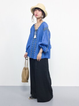 naoさん（レディース・163cm）の夏コーディネート