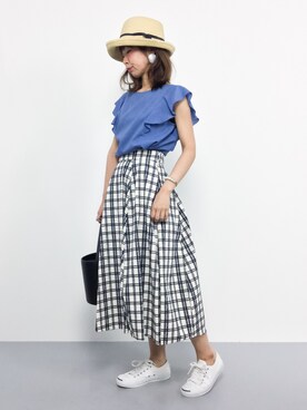 naoさん（レディース・163cm）の夏コーディネート