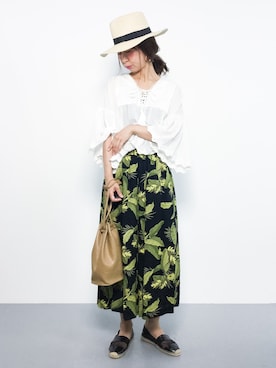 naoさん(レディース・163cm)の夏コーディネート