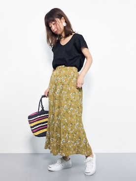 naoさん（レディース・163cm）の夏コーディネート