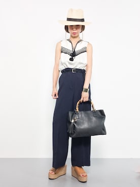 naoさん（レディース・163cm）の夏コーディネート