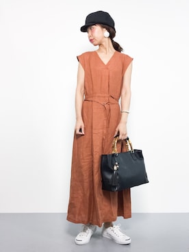 naoさん（レディース・163cm）の夏コーディネート