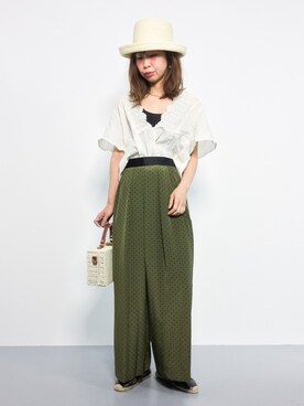 naoさん（レディース・163cm）の夏コーディネート