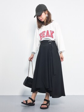 naoさん（レディース・163cm）の夏コーディネート