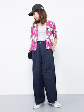 naoさん（レディース・163cm）の夏コーディネート