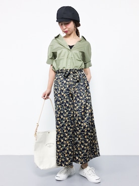 naoさん（レディース・163cm）の夏コーディネート