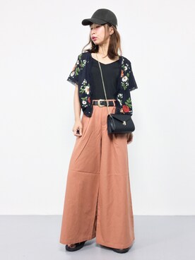 naoさん（レディース・163cm）の夏コーディネート