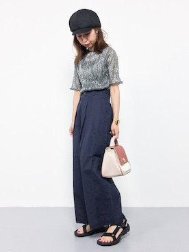 naoさん（レディース・163cm）の夏コーディネート