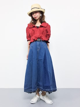 naoさん（レディース・163cm）の夏コーディネート